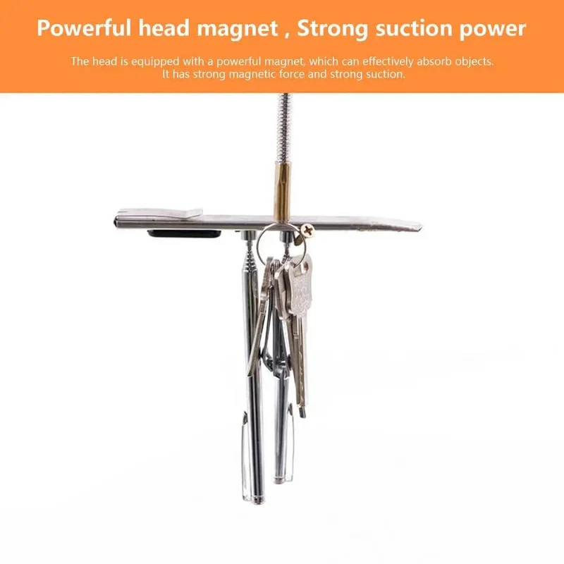 Magnetrohr, Teleskopgriff, Auto-Werkzeugsatz, tragbarer Magnetgreifer, Pickup, Auto-Demontagewerkzeuge, mechanische Auto-Werkstattwerkzeuge