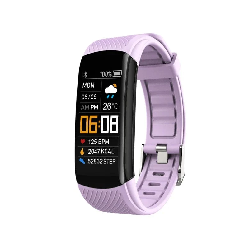 Original Fitness Smart Watch Pulsmesser Wetteruhr Band Sport Wasserdichte Smartwatch für Männer Frauen iPhone Android 2023