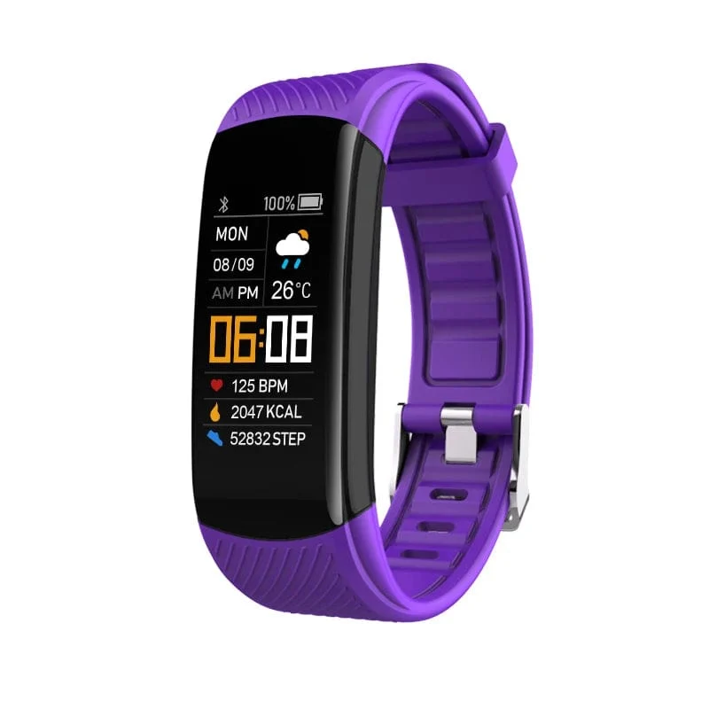 Original Fitness Smart Watch Pulsmesser Wetteruhr Band Sport Wasserdichte Smartwatch für Männer Frauen iPhone Android 2023