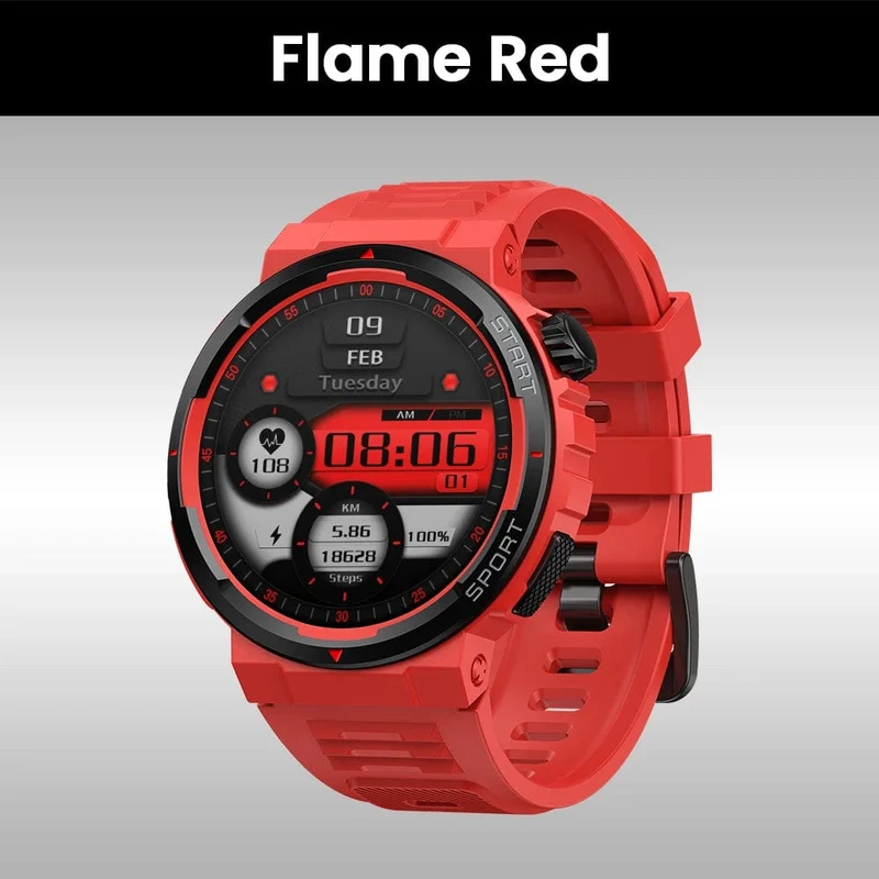 Neu Zeblaze Ares 3 Plus 1.43 ''HD AMOLED Display Smartwatch Bluetooth Telefon-gespräche Neue 3D Interaktive Sport Smart