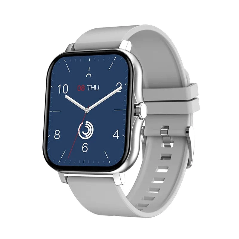 2024 Smart Watch für Männer und Frauen, Geschenk, 1.69 Zoll, Voll-Touchscreen, Sport-Fitnessuhren, Bluetooth-Anrufe, digitale Smartwatch, Armbanduhr
