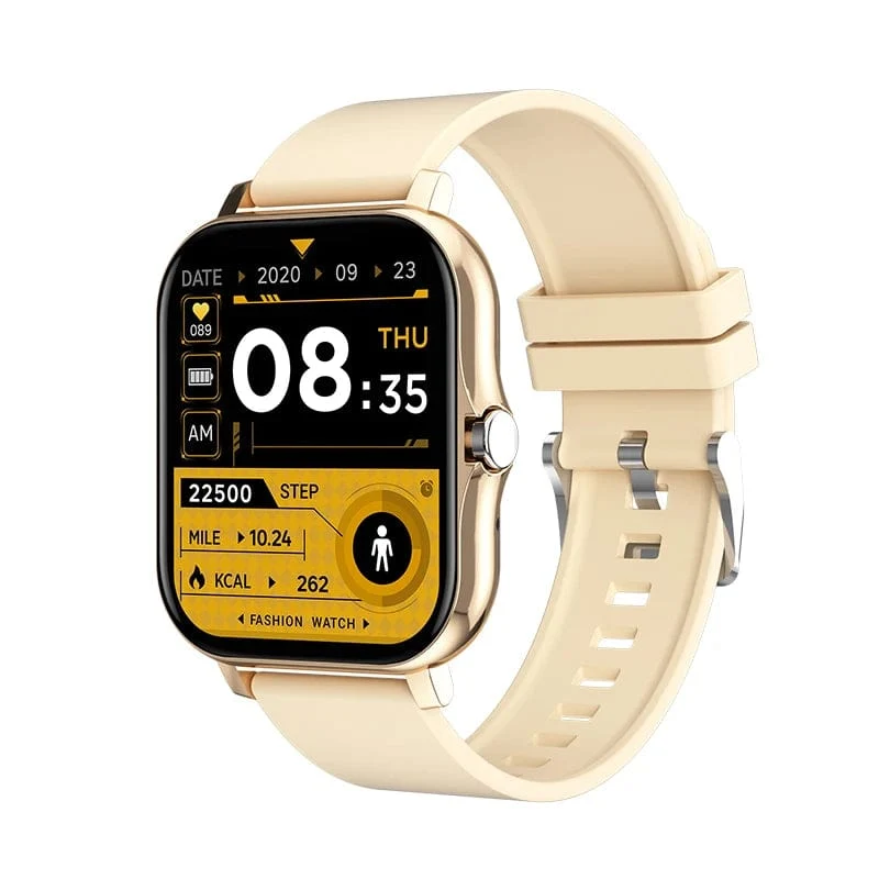 2024 Smart Watch für Männer und Frauen, Geschenk, 1.69 Zoll, Voll-Touchscreen, Sport-Fitnessuhren, Bluetooth-Anrufe, digitale Smartwatch, Armbanduhr