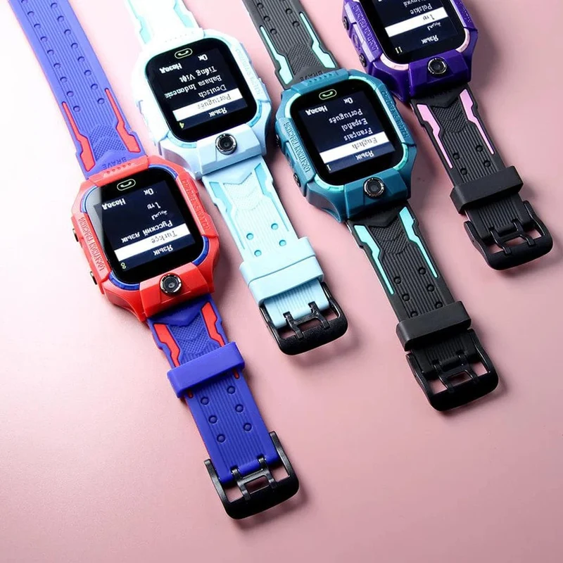 KGG Q19 Kinder-Smartwatch, 2 g, SIM-Karte, Smartwatch für Kinder, SOS-Anruf, Telefonkamera, Voice-Chat, Foto, Geschenk für Junge und Mädchen, Farbbildschirm
