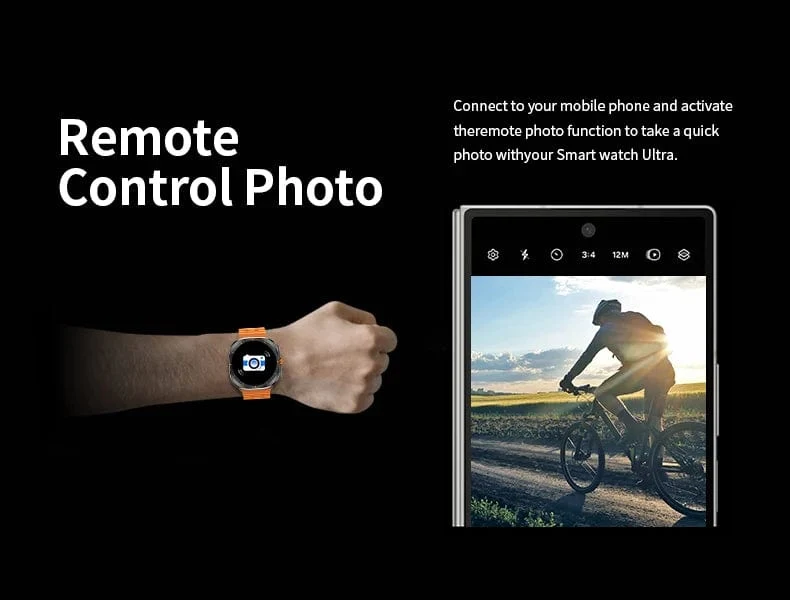Neu Für Samsung Galaxy Uhr Ultra Neue GPS Track Smart Uhr Männer Amoled Immer Display Blut Zucker Uhr BT Sprechen NFC Smart Uhr
