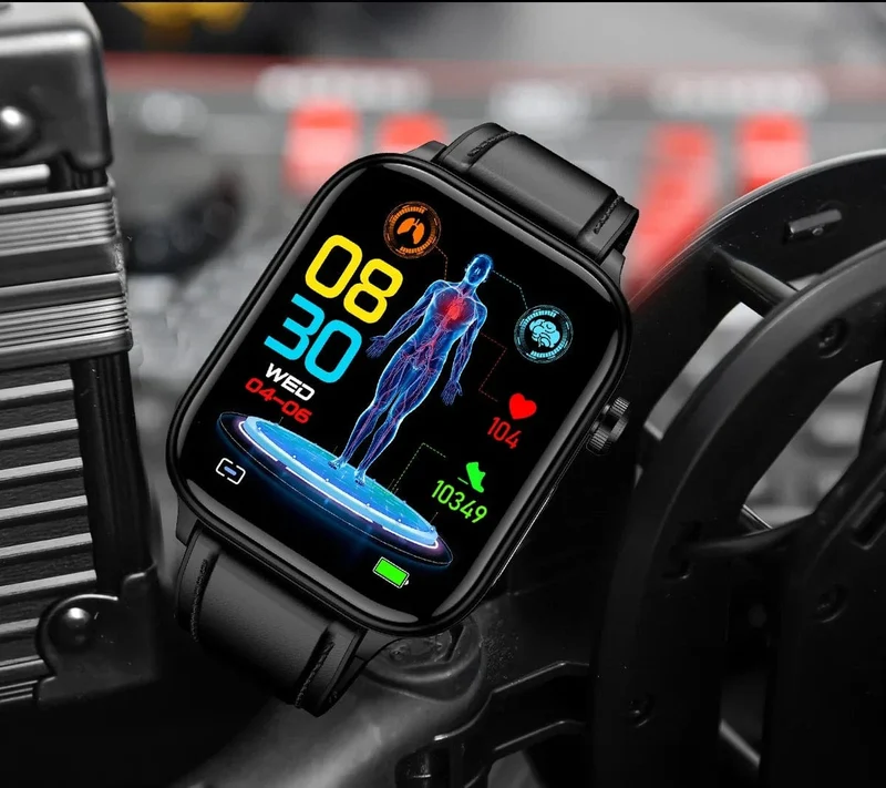 2024 Neue EKG + PPG Harnsäure Nicht-invasive Blutzucker-Smartwatch Männer Bluetooth-Anruf Herzfrequenz Blutdruck Smart Watch Frauen