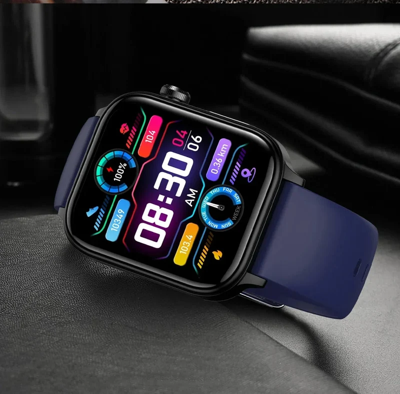 2024 Neue EKG + PPG Harnsäure Nicht-invasive Blutzucker-Smartwatch Männer Bluetooth-Anruf Herzfrequenz Blutdruck Smart Watch Frauen