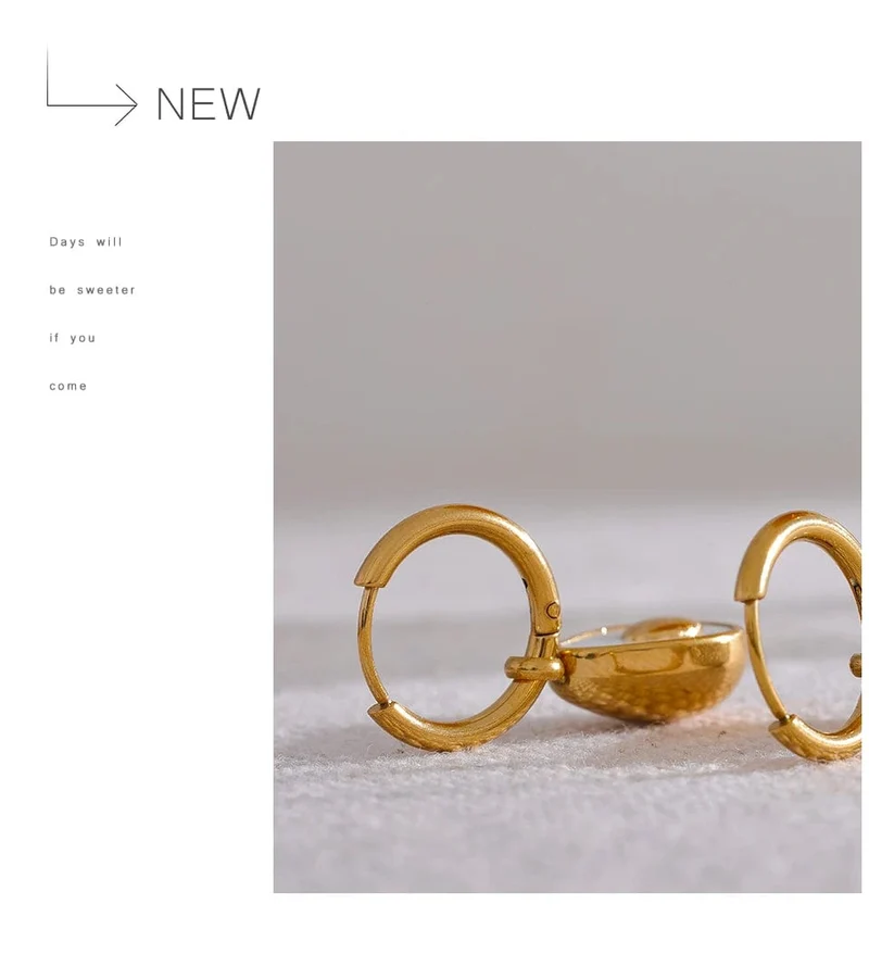 Yhpup Goldene Avocado-Tropfen-Creolen aus Edelstahl mit Frucht-Huggie-Ohrringen für Frauen, natürliche Muschel, modischer Charme, süßer Schmuck, Geschenk