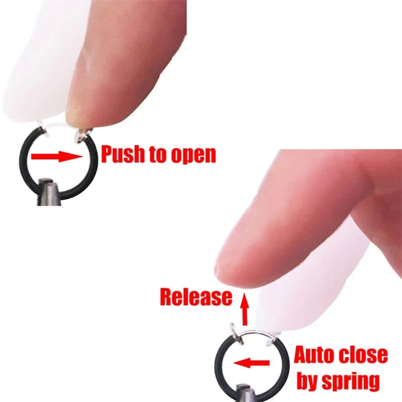 1 Paar Punk Stealth Ohrclips für Herren/Damen ohne Loch Ohrclips Ohrmanschette Federclip Helix Ring Hoop Fake Ohrring Hoop
