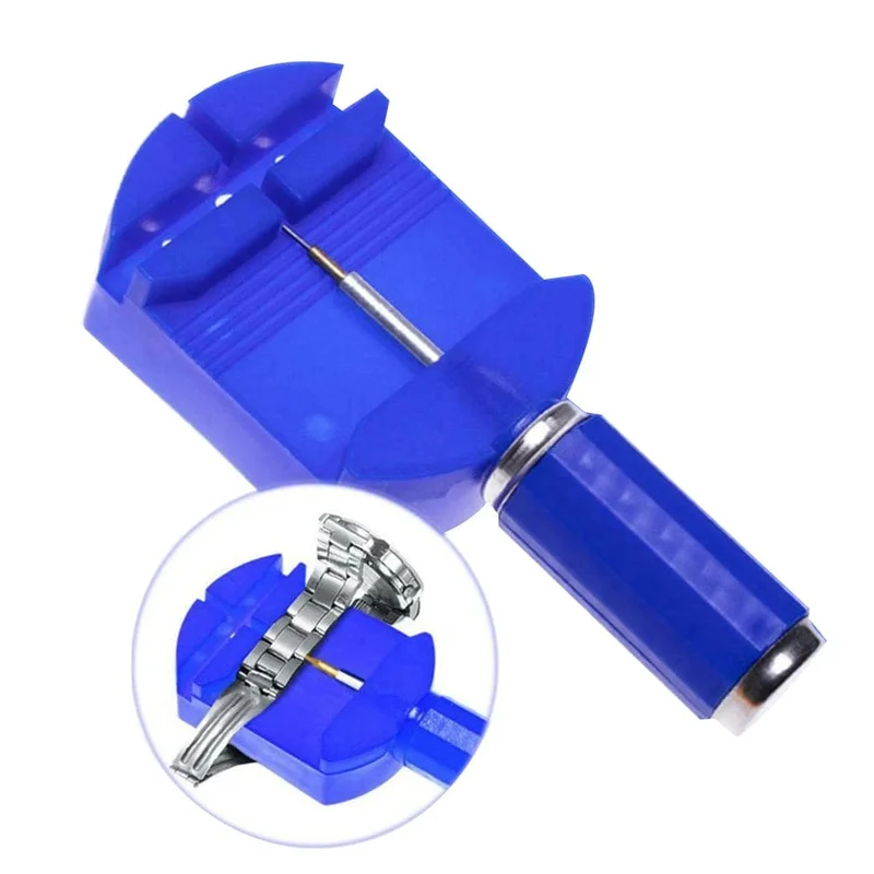 147-teiliges Uhrenarmband-Auflöseset für Uhrenglieder, Öffner, Gehäusereparatur-Werkzeugsatz, Öffner, Federsteg-Entferner, Uhrenmacher-Werkzeugset