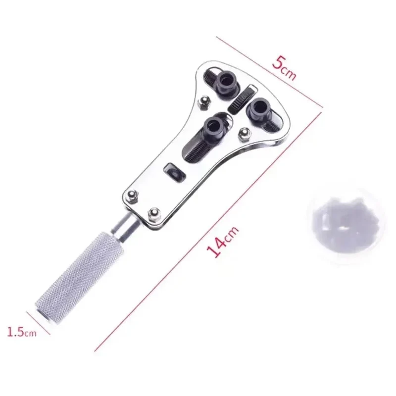 Uhrenreparaturwerkzeuge, Gehäuseöffner für Armbanduhren, verstellbarer Schraubenschlüssel, Reparaturwerkzeug, Kralle, Uhrenreparaturwerkzeuge, Gehäuseöffner