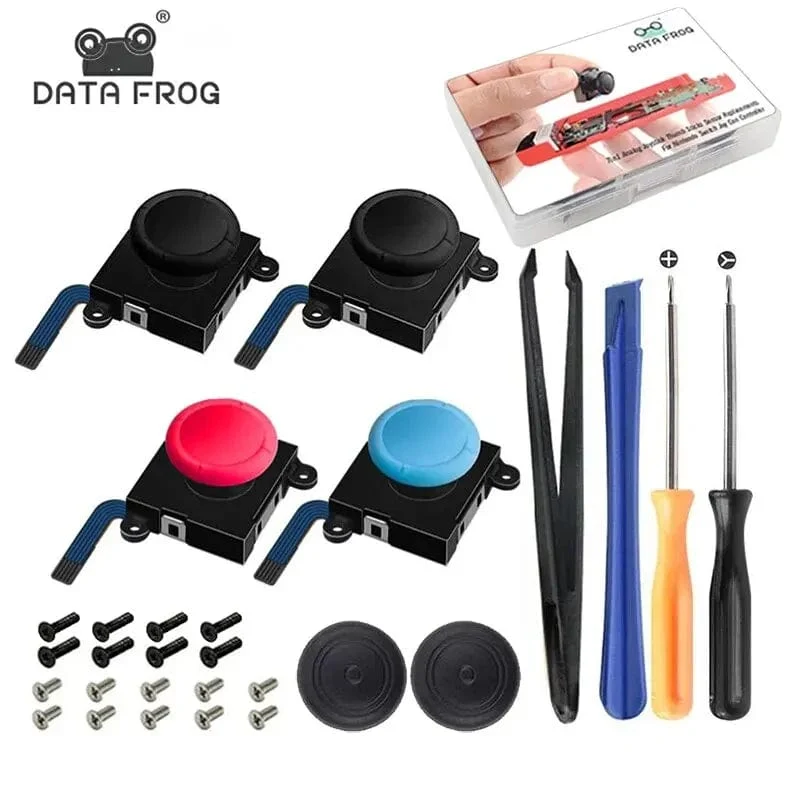 Ersatz-3D-Analog-Joystick für Nintendo Switch Joy-Con-Controller, Sensormodul, Potentiometer, Reparaturwerkzeug