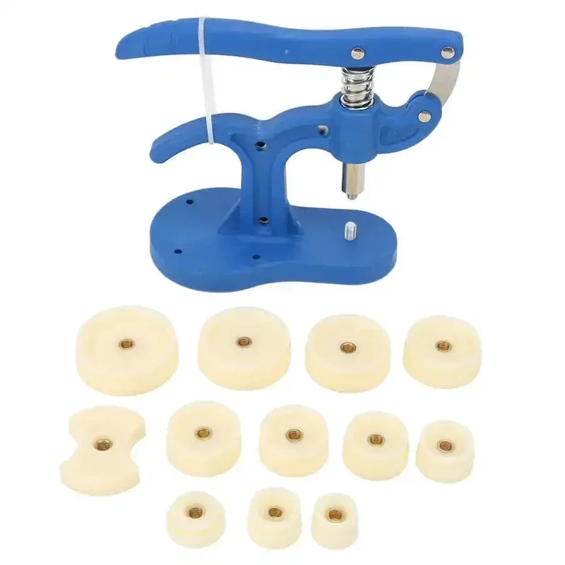 12-teiliges Uhren-Rückdruckwerkzeug-Set, Nylon, Anti-Rutsch-Zubehör, Form, Nylongehäuseverschluss, Uhrenreparatur-Werkzeug-Set, Uhrmacher