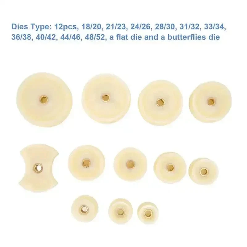 12-teiliges Uhren-Rückdruckwerkzeug-Set, Nylon, Anti-Rutsch-Zubehör, Form, Nylongehäuseverschluss, Uhrenreparatur-Werkzeug-Set, Uhrmacher