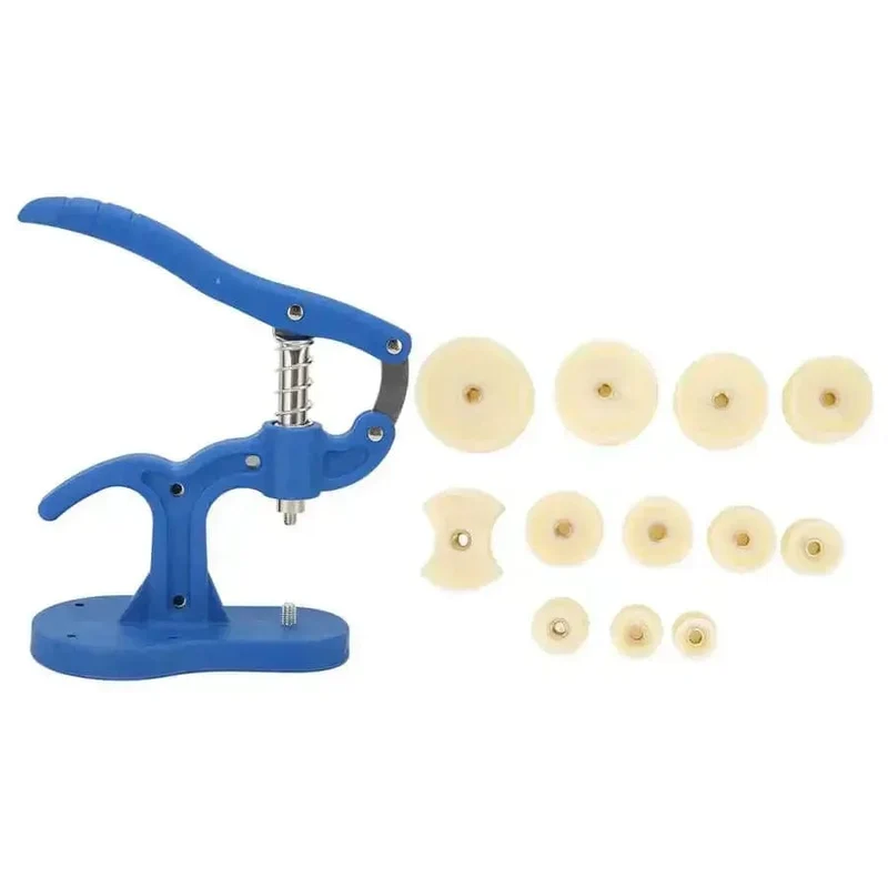 12-teiliges Uhren-Rückdruckwerkzeug-Set, Nylon, Anti-Rutsch-Zubehör, Form, Nylongehäuseverschluss, Uhrenreparatur-Werkzeug-Set, Uhrmacher