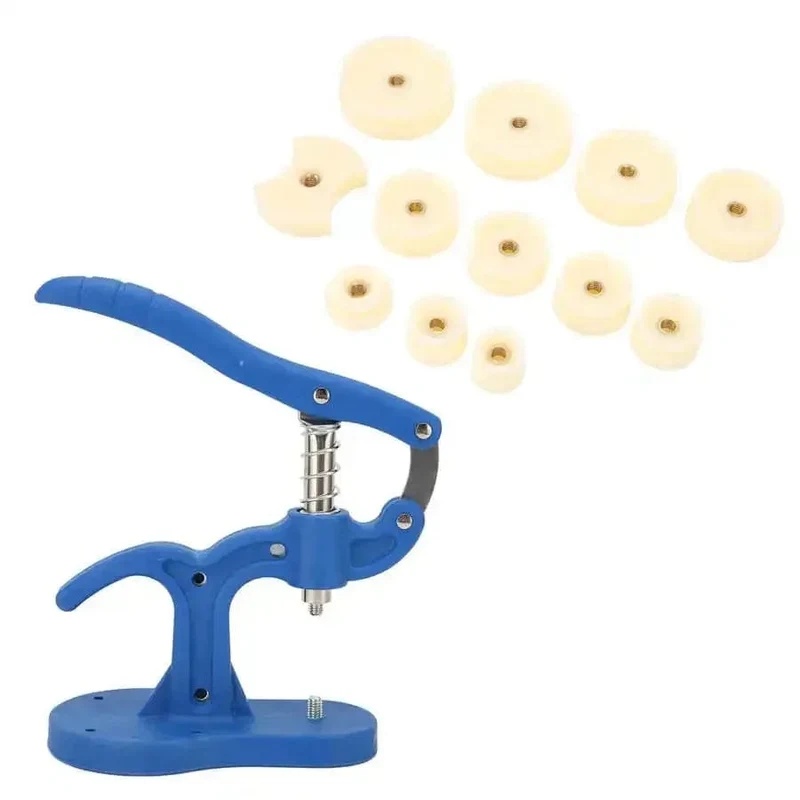 12-teiliges Uhren-Rückdruckwerkzeug-Set, Nylon, Anti-Rutsch-Zubehör, Form, Nylongehäuseverschluss, Uhrenreparatur-Werkzeug-Set, Uhrmacher