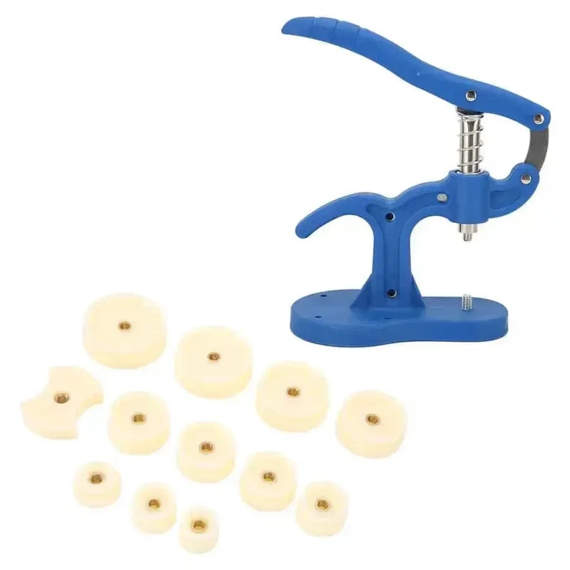 12-teiliges Uhren-Rückdruckwerkzeug-Set, Nylon, Anti-Rutsch-Zubehör, Form, Nylongehäuseverschluss, Uhrenreparatur-Werkzeug-Set, Uhrmacher