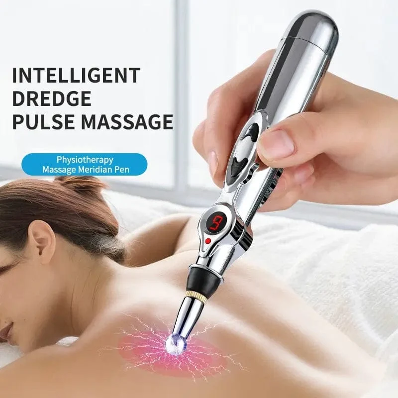Elektronischer Akupunkturstift, Akupunkturpunktstift, Akupunkturpunktstift, Meridian-Energiemeridianstift, Massagestift, Akupunktur-Akupunktur