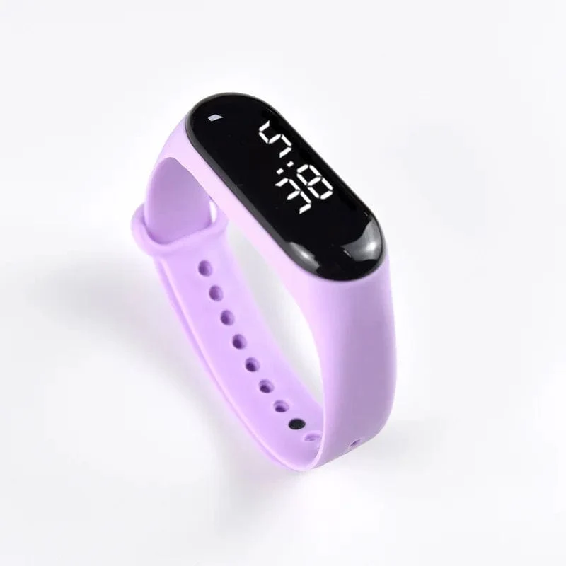 Mode Mickey Kinder Uhren Für Mädchen Elektronische Armband Sport Touch LED Spiderman Puppe Kinder Uhr Frauen Wasserdichte Uhr