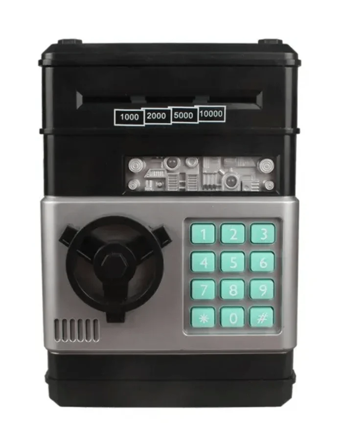 Elektronisches Sparschwein, Passwort-Safe, Geldboxen für Kinder, digitale Münzen, Bargeld sparen, Safe, Geldautomat, Geschenke für Kinder