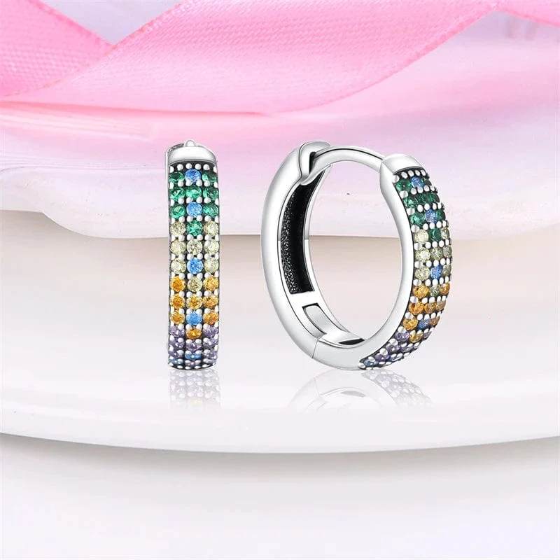 2024 neue Stil Sterling Silber S925 Geometrische Stein Ohrringe Und Ohr Loops Einfache Feine Schmuck Frauen Mädchen Fashion Party Geschenk