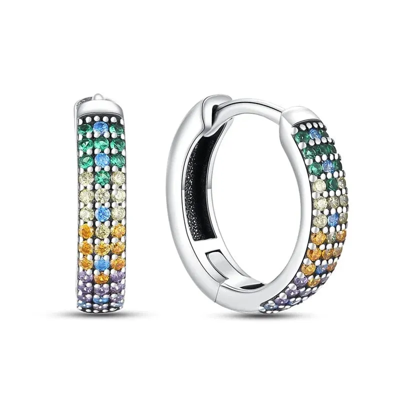 2024 neue Stil Sterling Silber S925 Geometrische Stein Ohrringe Und Ohr Loops Einfache Feine Schmuck Frauen Mädchen Fashion Party Geschenk