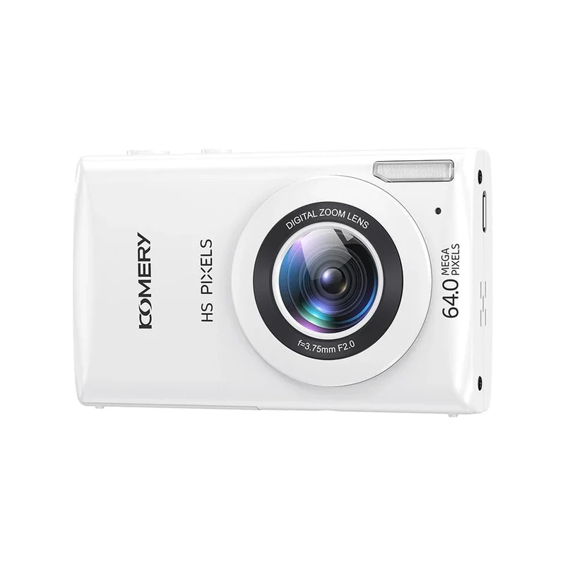 4K-Digitalkameras für die Fotografie, 18-facher Digitalzoom, Fotokameras für Kinder, 64 MP, Autofokus, Vlogging-Videokamera für YouTube