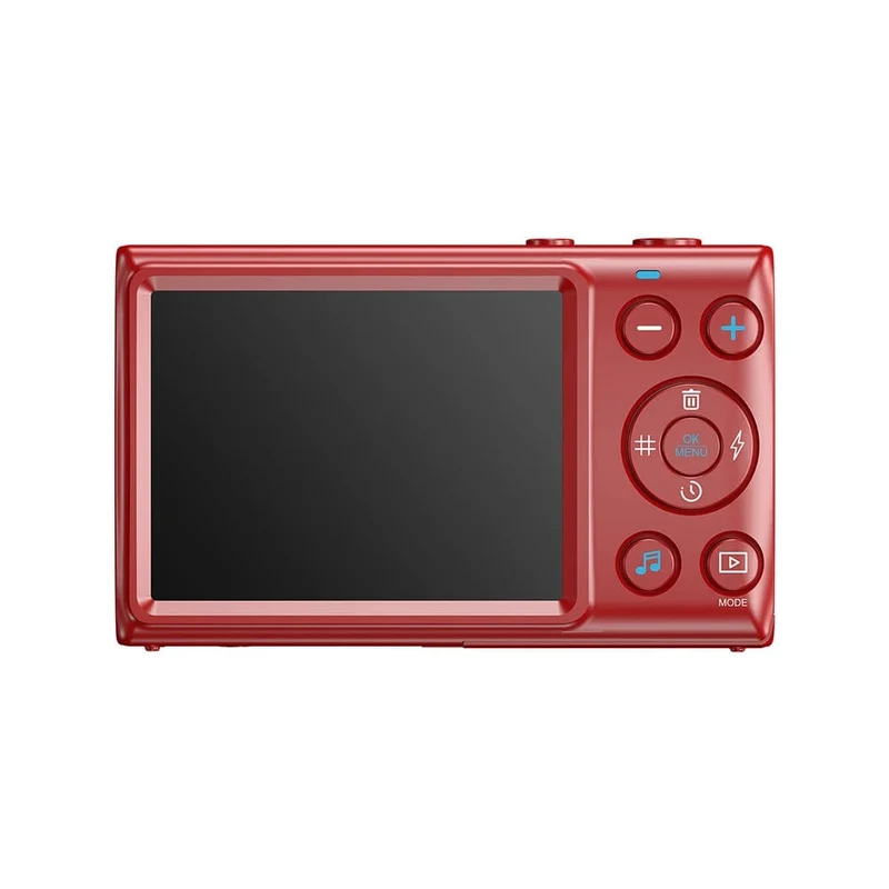 4K-Digitalkameras für die Fotografie, 18-facher Digitalzoom, Fotokameras für Kinder, 64 MP, Autofokus, Vlogging-Videokamera für YouTube