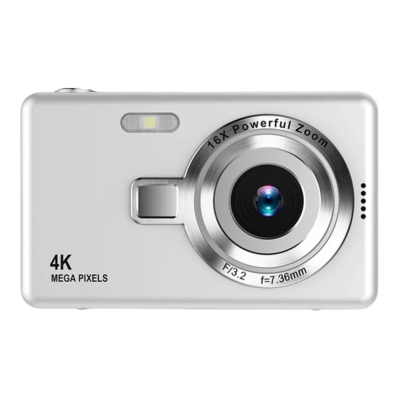 Tragbare Vlogging-Kamera mit 1080P HD, 16-fach-Zoom, Autofokus, Vlogging-Kamera, Anti-Shake, 2.4-Zoll-IPS-Bildschirm für die Fotografie von Kindern und Erwachsenen
