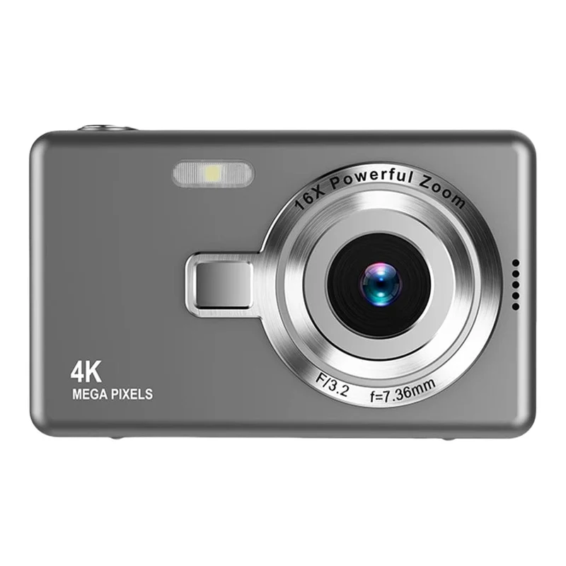 Tragbare Vlogging-Kamera mit 1080P HD, 16-fach-Zoom, Autofokus, Vlogging-Kamera, Anti-Shake, 2.4-Zoll-IPS-Bildschirm für die Fotografie von Kindern und Erwachsenen