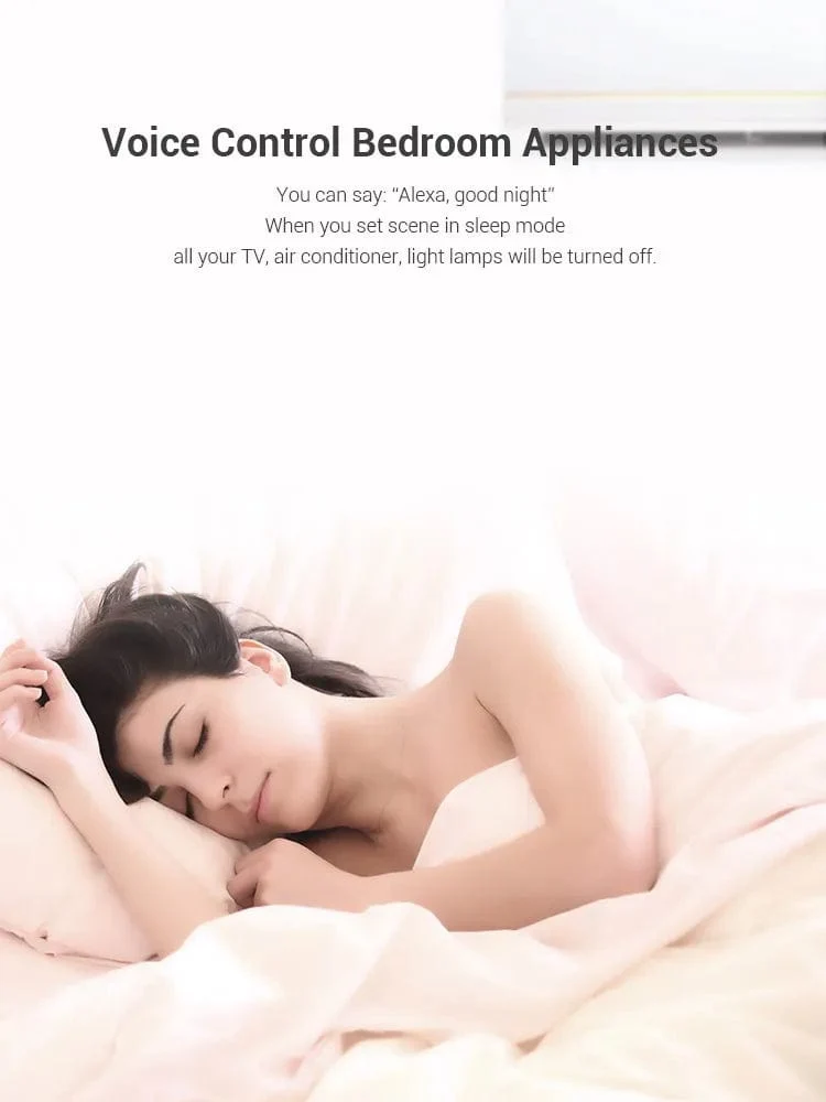 BroadLink RM4 Pro Version Kabelloser Universal Remote Hub mit HTS2 Temperatur- und Feuchtigkeitssensor Smart Home Lösung