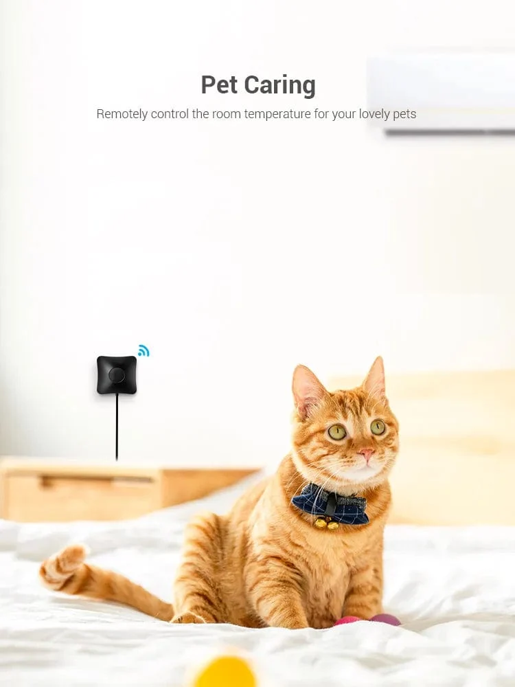 BroadLink RM4 Pro Version Kabelloser Universal Remote Hub mit HTS2 Temperatur- und Feuchtigkeitssensor Smart Home Lösung
