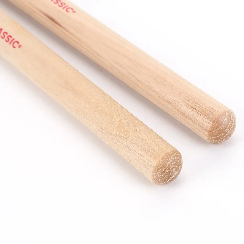 1 Paar 5A/7A Drumsticks Mallets Jazz Drumsticks Percussion Gleichbleibendes Gewicht und Tonhöhe Amerikanische Hickory Classic Drumsticks