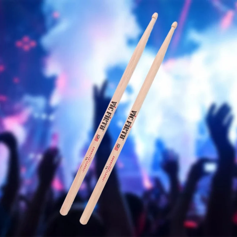 1 Paar 5A/7A Drumsticks Mallets Jazz Drumsticks Percussion Gleichbleibendes Gewicht und Tonhöhe Amerikanische Hickory Classic Drumsticks
