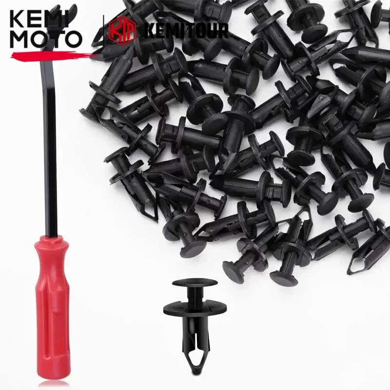 KEMiMOTO ATV UTV Renegade Nieten 100er Pack für Can Am Maverick Commander Outlander Für John Deere Gator TX Für Kawasaki