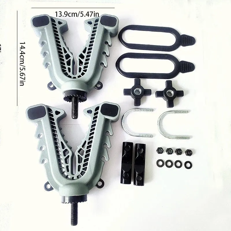 ATV UTV GUN RACK mit Gummibeschichtung