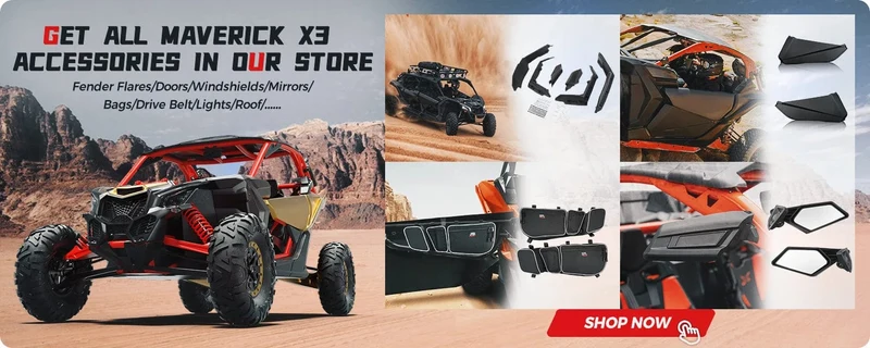 KEMIMOTO UTV Zubehör Für Can Am Maverick X3 1000 Max R RR 4x4 XRC Turbo DPS Super Erweiterte Fender Flares 2017-2024 715002973