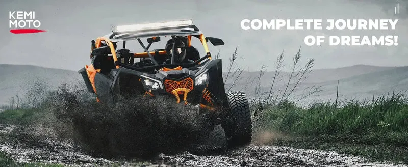 KEMIMOTO UTV Zubehör Für Can Am Maverick X3 1000 Max R RR 4x4 XRC Turbo DPS Super Erweiterte Fender Flares 2017-2024 715002973