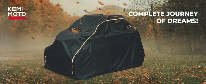 2 Türen UTV 210D Oxford-Stoff schützt die Lagerabdeckung für Nutzfahrzeuge vor Regen, Schmutz und Strahlen, reflektierend für Can Am Maverick X3