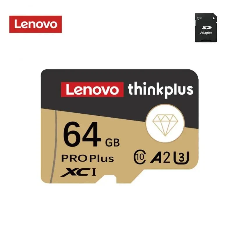 Lenovo 2 TB 1 TB Micro TF/SD-Karte Klasse 10 SD-Karte 256 GB Speicherkarte 128 GB 512 GB TF-Karte Kostenloser Versand für Kameras/Tablet/Drohne