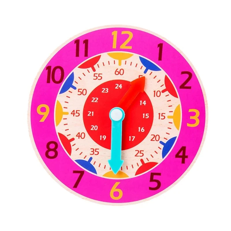 Kinder Montessori Holz Uhr Spielzeug Zeit Lernen Lehrmittel Pädagogisches Spielzeug Für Kinder Grundschule Clevere Bord Spielzeug