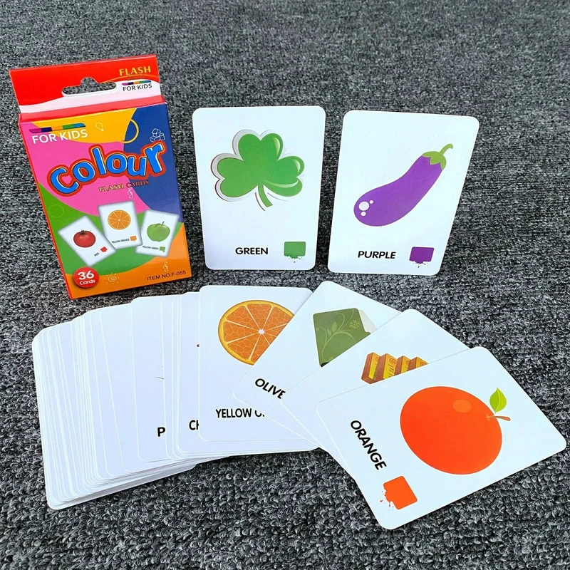 36 stücke Kinder Erkenntnis Karten Körperteile Tiere Früchte Doppel Seite Karteikarten Montessori Baby Kinder Frühen Pädagogisches Spielzeug Geschenke