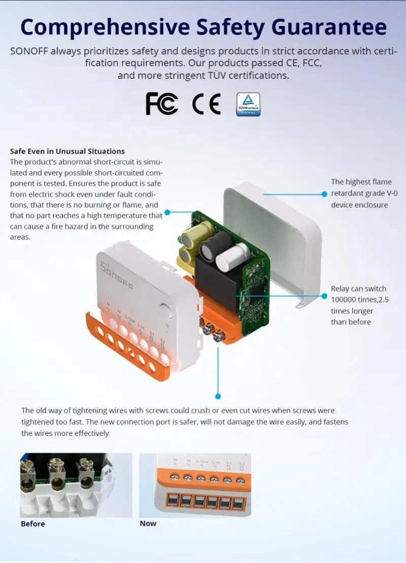 1/3/5PCS SONOFF R4 / R3 / R2 MINI Wifi Schalter Mini Extreme Smart Home Modul Stimme Fernbedienung Alexa Google Home Alice