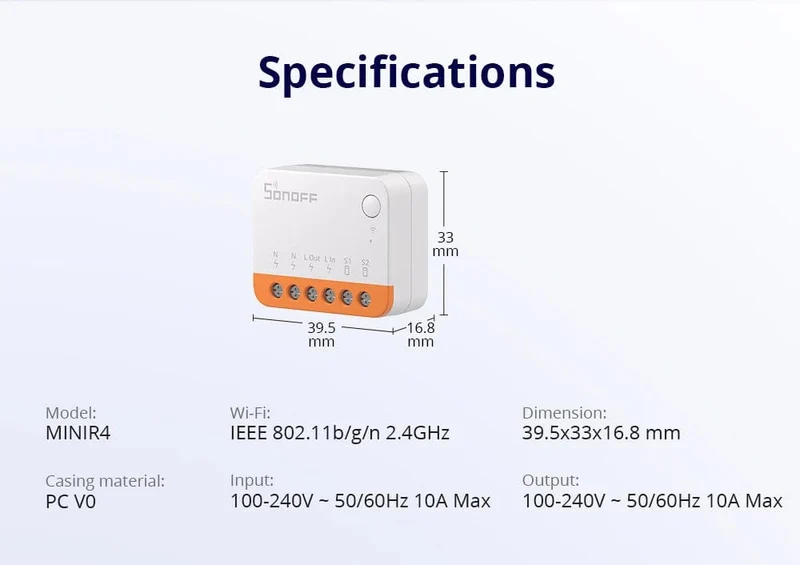1/3/5PCS SONOFF R4 / R3 / R2 MINI Wifi Schalter Mini Extreme Smart Home Modul Stimme Fernbedienung Alexa Google Home Alice