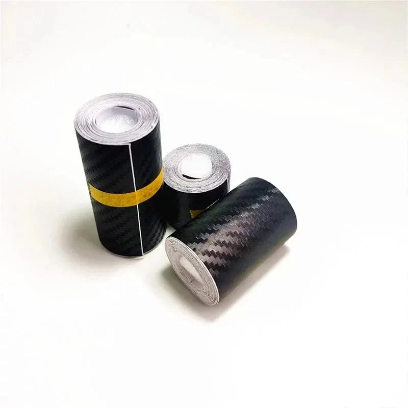 DIY Nano 3D Kohlefaser Autoaufkleber Türschwellerschutz Stoßstangenband Autoschutzstreifen Wasserdichte Schutzfolie 1/3/5/7/10M