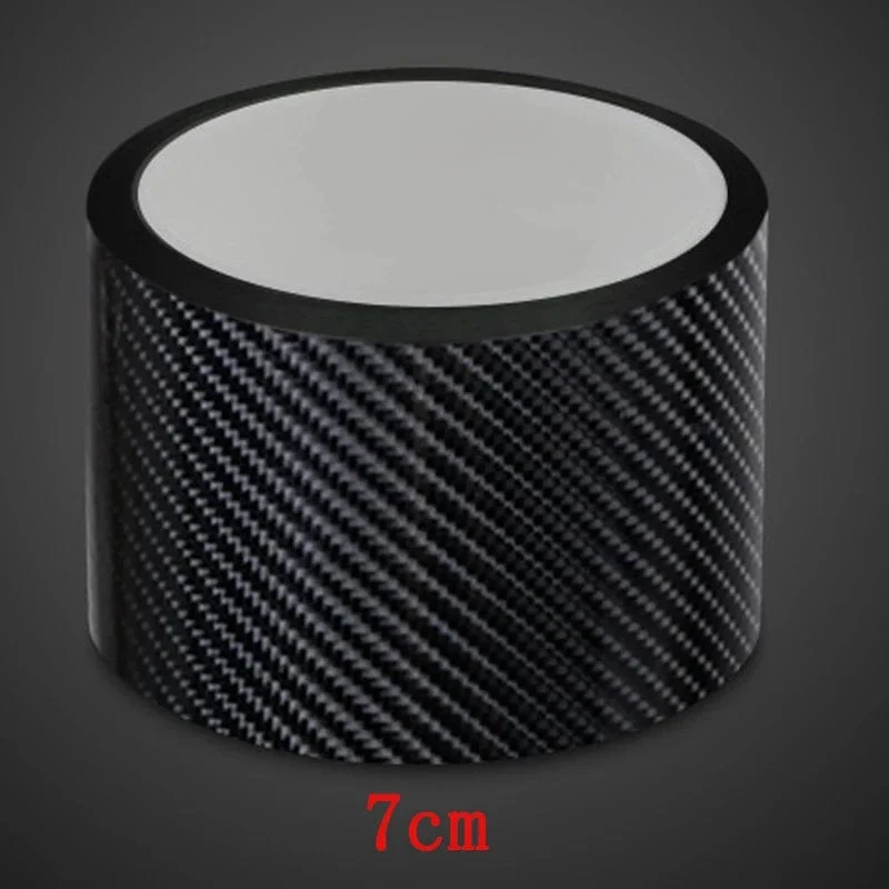 DIY Nano 3D Kohlefaser Autoaufkleber Türschwellerschutz Stoßstangenband Autoschutzstreifen Wasserdichte Schutzfolie 1/3/5/7/10M