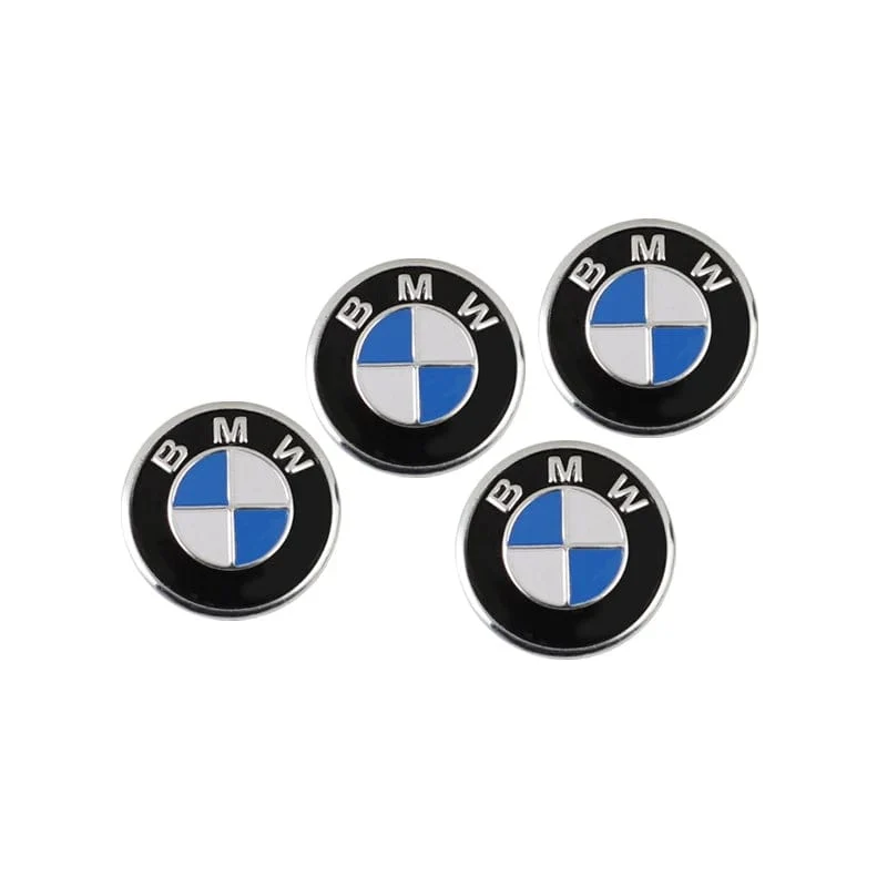 11/14mm Auto-Fernschlüsselanhänger-Emblem-Abzeichen-Radioknopf-Aufkleber für BMW M Performance E46 E49 F30 F80 E36 E46 E93 E92 F34 F31 Z4 X7