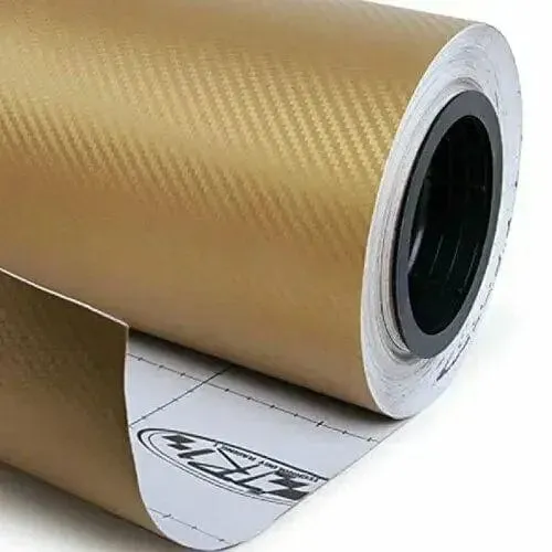 30x127cm Auto 3D Carbon Faser Rolle Film Aufkleber DIY Vinyl Film Auto Interior Styling Carbon Faser Dekorative decals