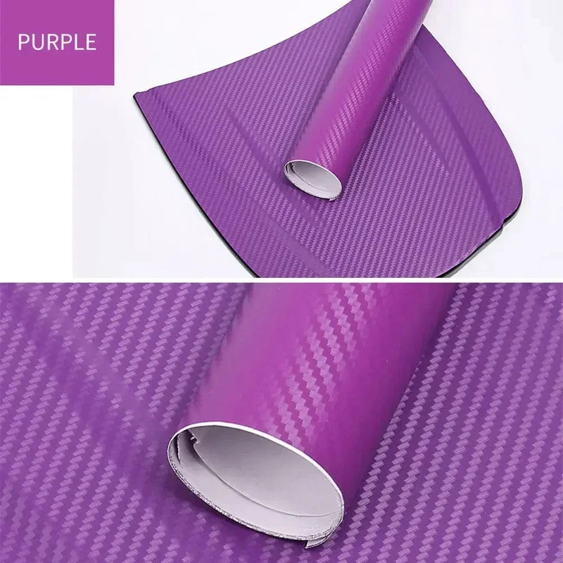 30x127cm Auto 3D Carbon Faser Rolle Film Aufkleber DIY Vinyl Film Auto Interior Styling Carbon Faser Dekorative decals