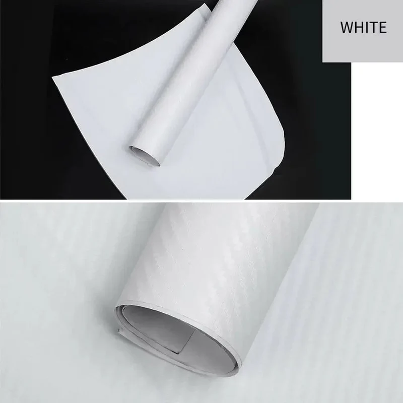 30x127cm Auto 3D Carbon Faser Rolle Film Aufkleber DIY Vinyl Film Auto Interior Styling Carbon Faser Dekorative decals