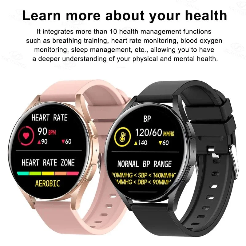 Neue Smartwatch 6 für Männer HD Full Touch Blutdruck Blutsauerstoff Bluetooth Anruf Sport Smart Watch Männer Frauen für Android IOS